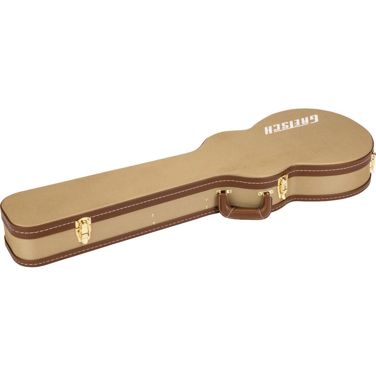 Gretsch Tweed Hardshell Guitar Case for G2220 Jr Jet Basses and G5260 and G5260T Jet Baritones Gretsch Tweed Hardshell Guitar Case for G2220 Jr Jet Basses and G5260 and G5260T Jet Baritones